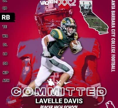 Congrat’s to Lavelle Davis Auburn Journal’s athlete of the week!